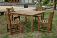 Thumbnail for Anderson Teak Windsor Classic Side Chair 5-Pieces Dining Table Set