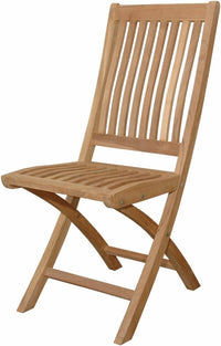 Thumbnail for Anderson Teak Tropico Folding Chair (Pair Set of Two Pieces)