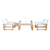 Thumbnail for Anderson Teak Capistrano 5-Piece Deep Seating Loveseat Collection