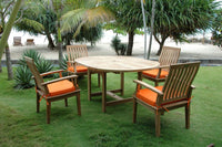 Thumbnail for Anderson Teak Bahama Brianna 5-Pieces Extension Dining Set