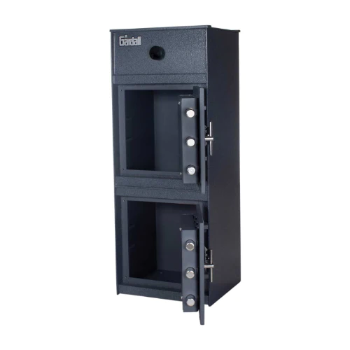 Gardall GFL1337KK Front Loading Double Door Depository Safe