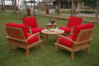 Thumbnail for Anderson Teak Brianna 6-Pieces Deep Seating Armchair Set