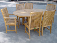 Thumbnail for Anderson Teak Bahama Chicago 7-Piece Dining Table Set C