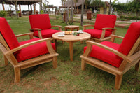 Thumbnail for Anderson Teak Brianna 6-Pieces Deep Seating Armchair Set