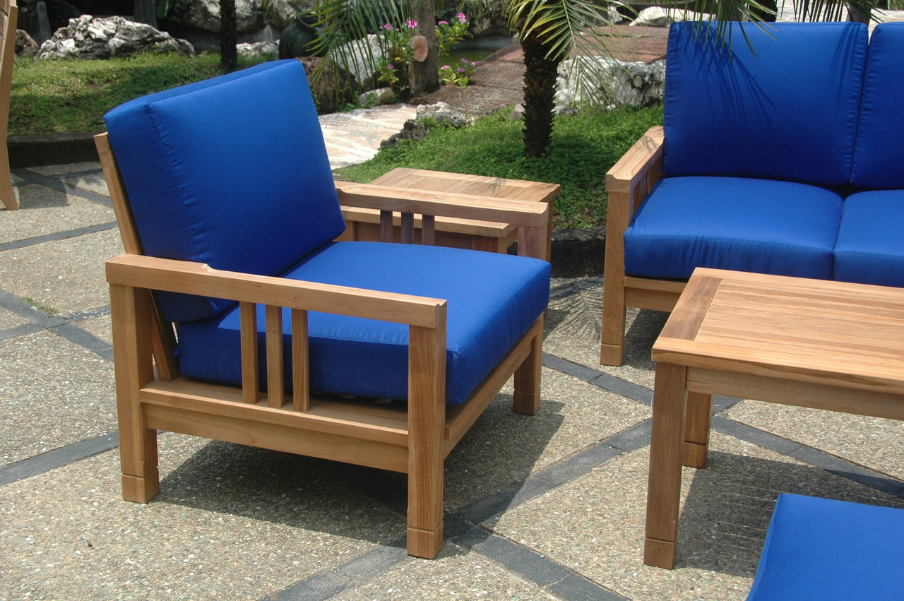 Anderson Teak SouthBay Deep Seating 6-Pieces Conversation Set A