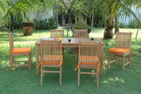 Thumbnail for Anderson Teak Montage Saratoga 7-Pieces Dining Set