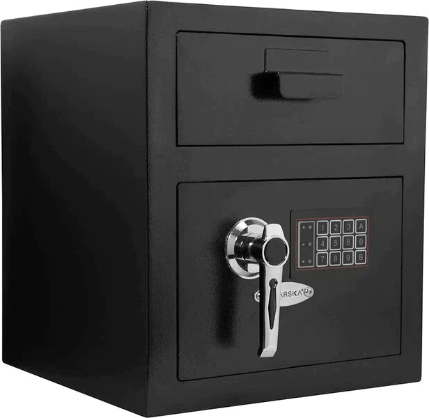 BARSKA Compact Keypad Depository Safe - 0.72 Cubic Ft