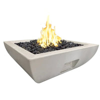 Thumbnail for American Fyre Designs Bordeaux Square Gas Fire Bowl - 36