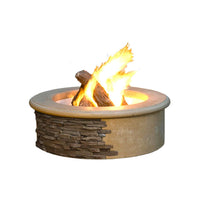Thumbnail for American Fyre Designs Contractor Model Round Gas Fire Pit - 39