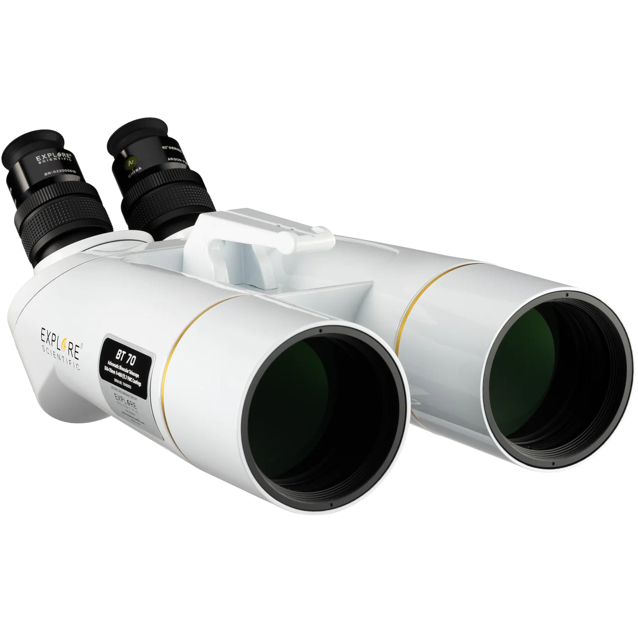 Explore Scientific BT-70 SF Large Binoculars with 62 Degree LER Eyepieces