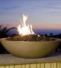 Thumbnail for American Fyre Designs Marseille Round Gas Fire Bowl - 48