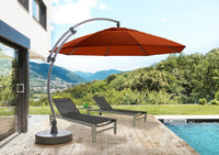 Thumbnail for Sun Garden Curve Cantilever Patio Umbrella With Base 13'