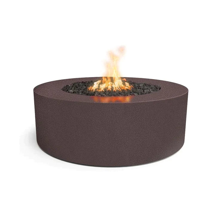 The Outdoor Plus 72" Unity Round Fire Pit - 24" Tall Powder Coated Steel