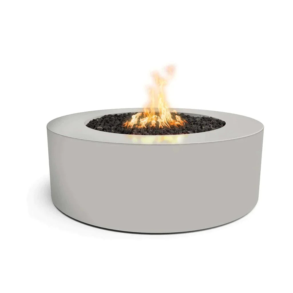 The Outdoor Plus 72" Unity Round Fire Pit - 24" Tall Powder Coated Steel