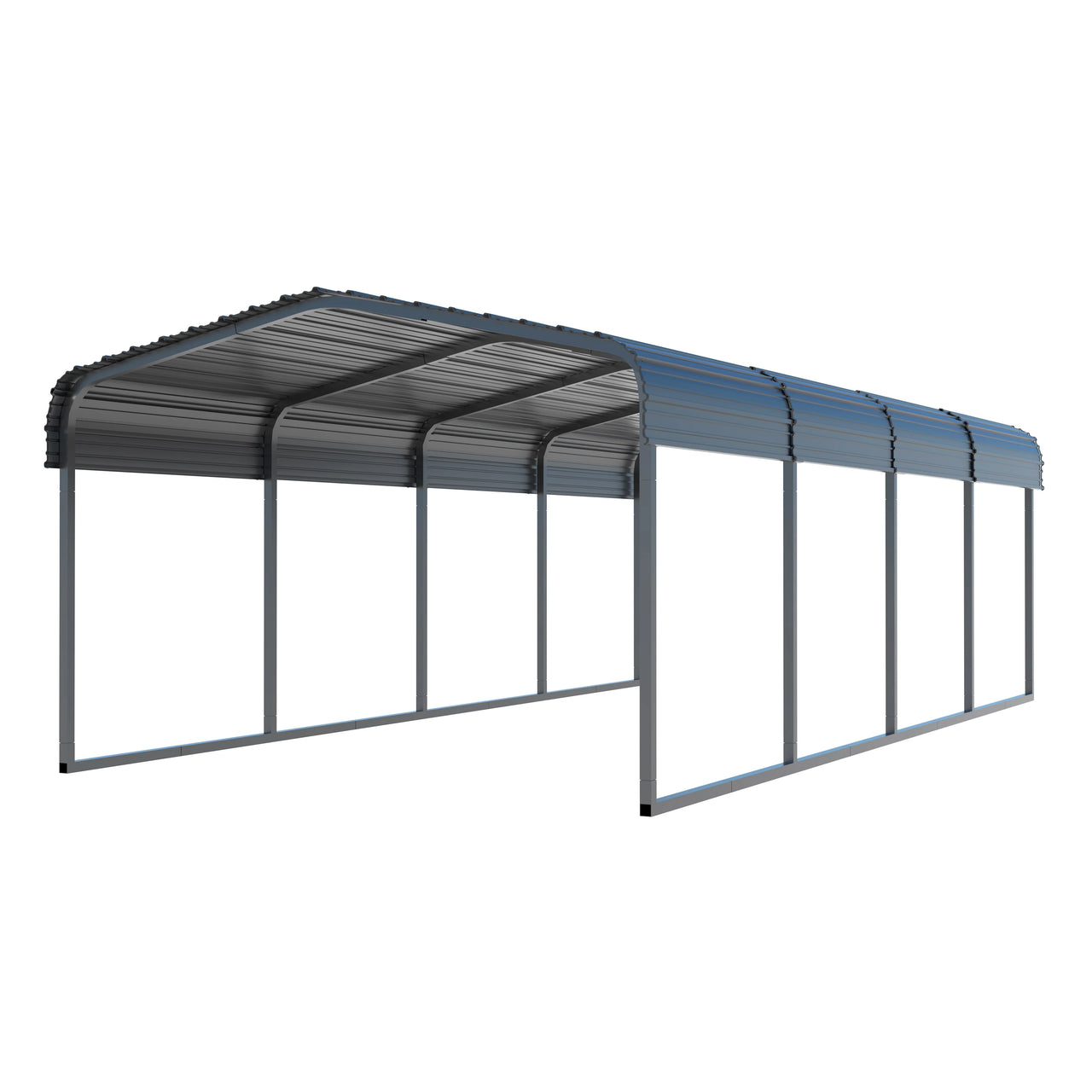 VEIKOUS Outdoor Carport Metal Canopy 12' X 20'