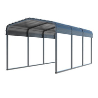 Thumbnail for VEIKOUS Outdoor Carport Metal Canopy 10' X 15'