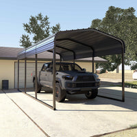 Thumbnail for VEIKOUS Outdoor Carport Metal Canopy 10' X 15'